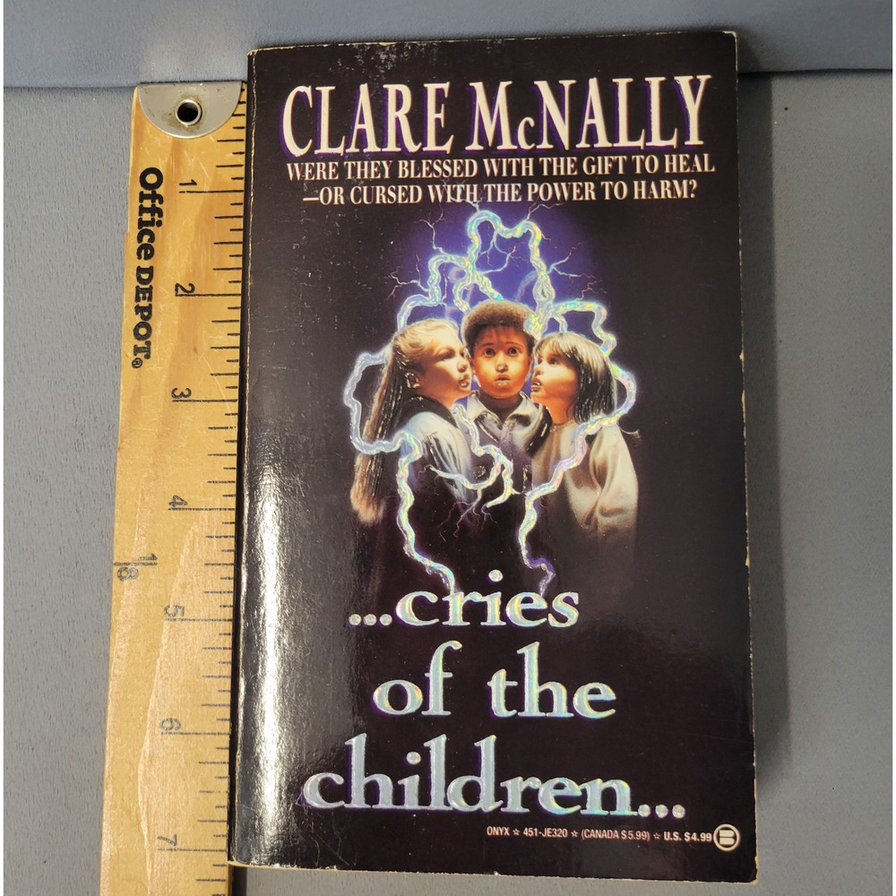 Cries Of The Children Clare McNally Book Paperback Horror 1992 First Printing - Picture 11 of 15